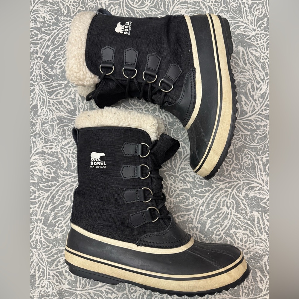 Sorel Women Lady Female Size 8 Insulated Comfortable Everyday Warm Winter Boots